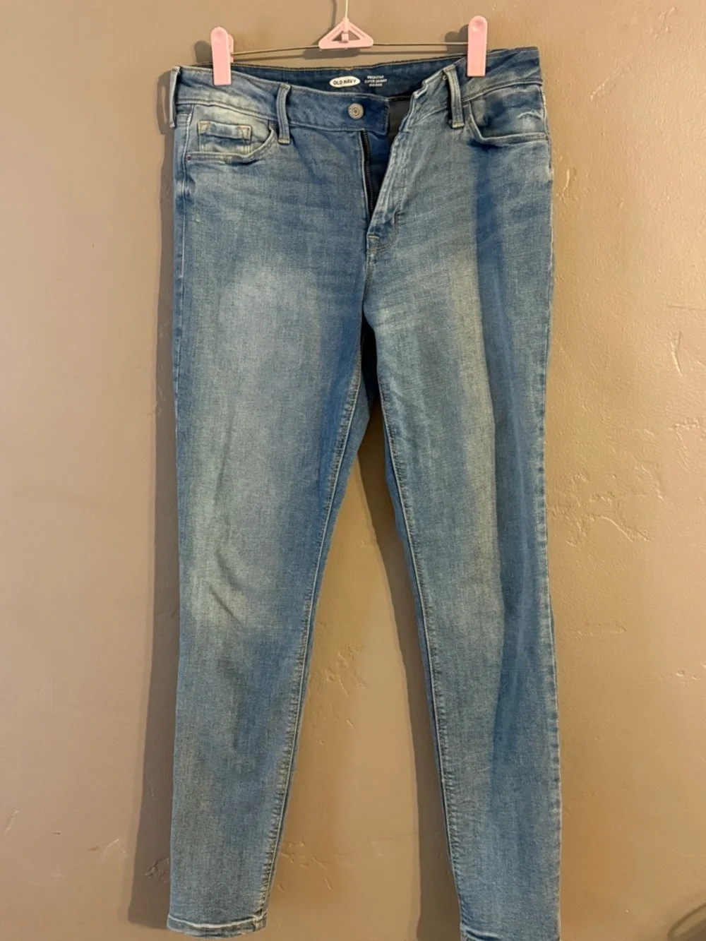 Stack of 5 Old Navy Skinny Jeans - Assorted Blue and Gray Tones 10x30 - Picture 6 of 15